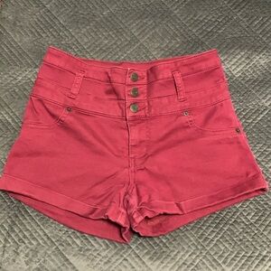 MOSSIMO Supply Co Shorts, Maroon, Size 6